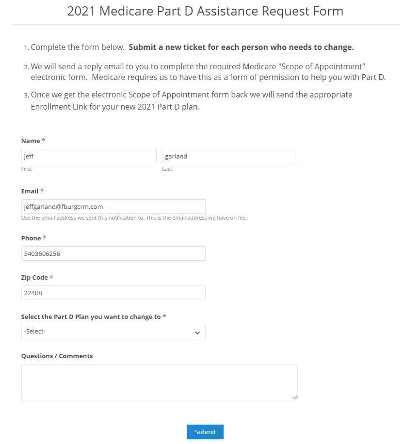 Zoho Forms to manage open enrollment for insurance agents