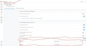 Zoho Marketing Automation Lead Scoring Config