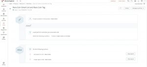 Zoho Marketing Automation Workflow Assign List and Marketing Tag